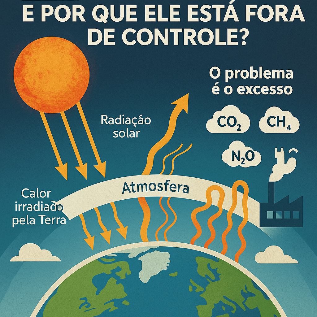 O Que é o Efeito Estufa e Por Que Ele Está Fora de Controle?