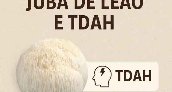 Cogumelo Juba de Leão e TDAH